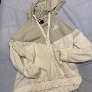 nike off white and grey windbreaker